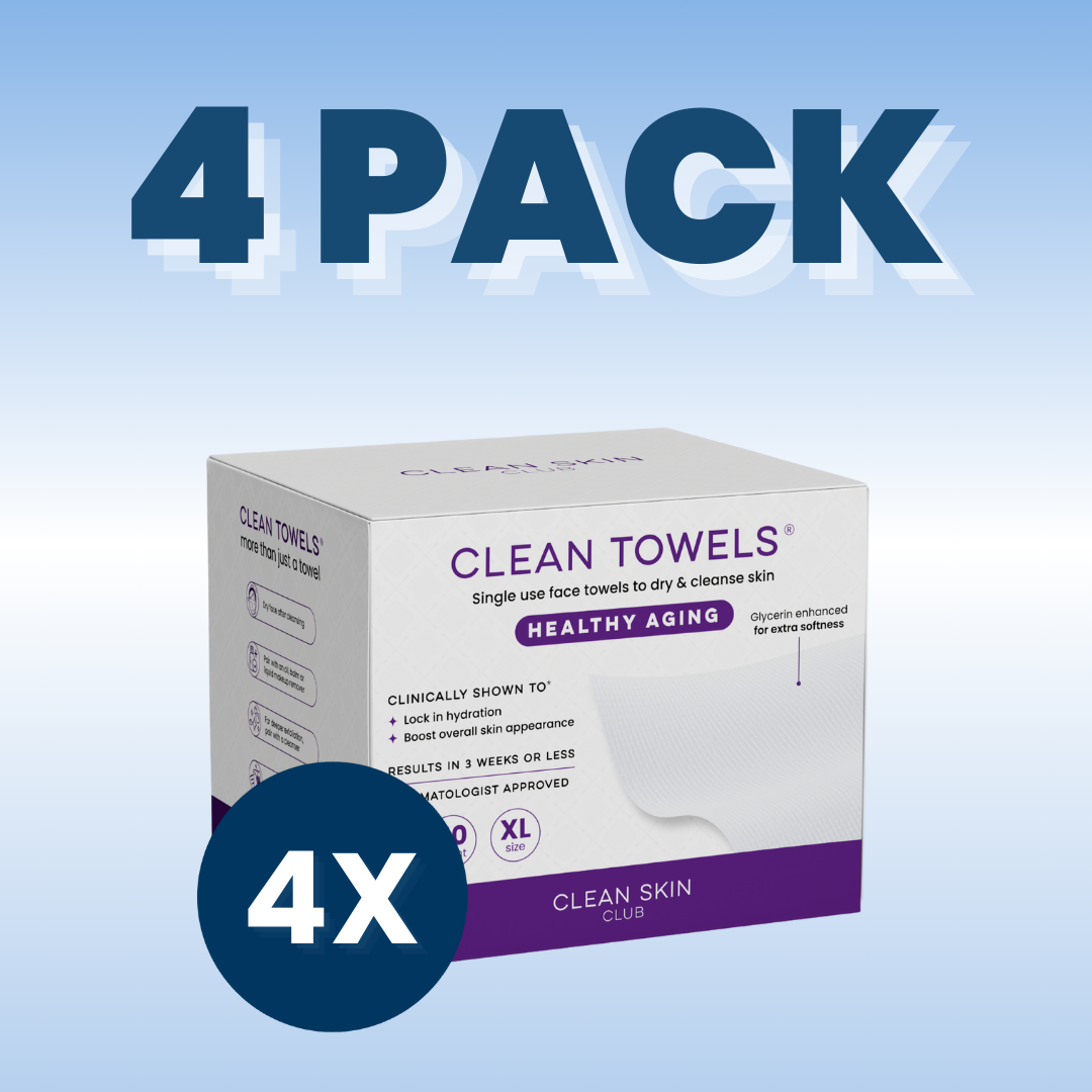 Toalha limpa anti-idade e imperfeições – Clean Towels®