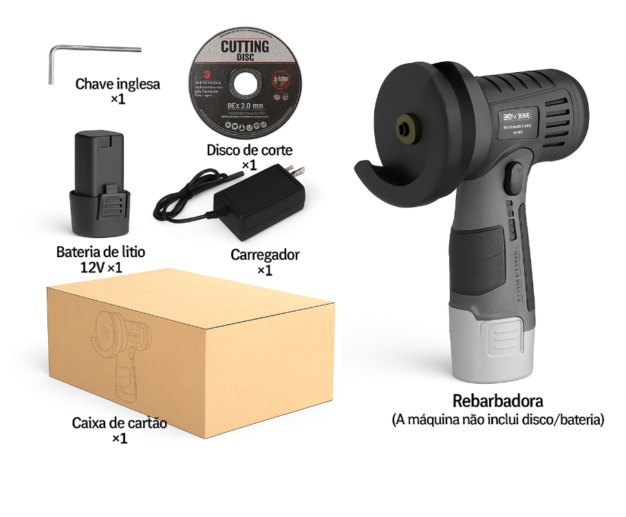 🔥 Mini Rebarbadora 12V - Oferta Limitada